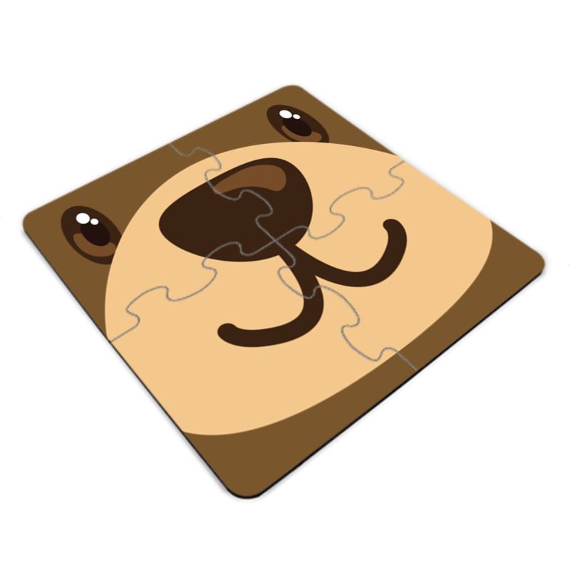 Bear Jigsaw Coaster